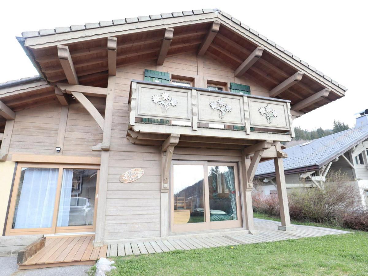 Chalet Cosy Aux Gets, Proche Du Lac Avec Sauna Et Parking Prive - Fr-1-623-58 Les Gets Exteriér fotografie