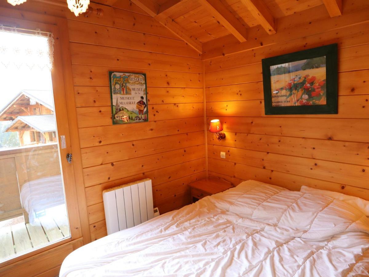 Chalet Cosy Aux Gets, Proche Du Lac Avec Sauna Et Parking Prive - Fr-1-623-58 Les Gets Exteriér fotografie