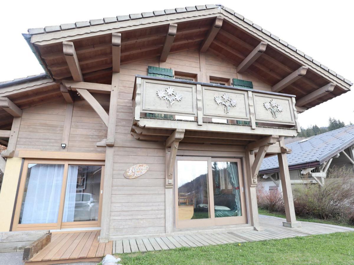 Chalet Cosy Aux Gets, Proche Du Lac Avec Sauna Et Parking Prive - Fr-1-623-58 Les Gets Exteriér fotografie